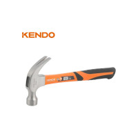 KENDO Молоток-гвоздодер с фиберглассовой рукояткой 225 гр 25107
