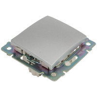 Перекрестный переключатель Legrand Valena алюминий одноклавишный 770107