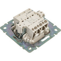 Перекрестный переключатель Legrand Valena алюминий одноклавишный 770107