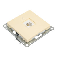 Телефонная розетка, бежевая RJ11 WESSEN 59 Systeme Electric RSI-152T-2-86