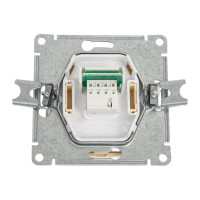 Телефонная розетка, бежевая RJ11 WESSEN 59 Systeme Electric RSI-152T-2-86
