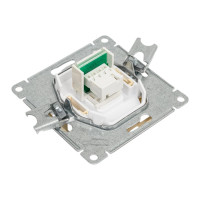 Телефонная розетка, бежевая RJ11 WESSEN 59 Systeme Electric RSI-152T-2-86