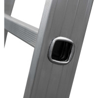 Двухсекционная шарнирная лестница Новая Высота Проф 2х10 604410