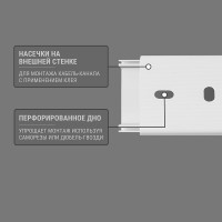 Кабель-канал TDM ELECTRIC белый 40х40, 2 метра, упаковка 15 штук SQ0402-0010