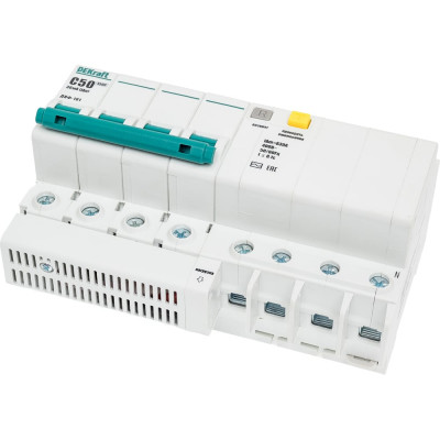 Дифавтомат DEKraft ДИФ101-4Р-050А-030-C 15025DEK 1113048