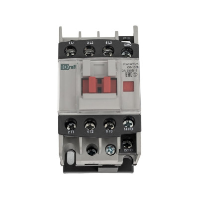 Контактор DEKraft КМ103-012A-380B-11 АС3 1НО+1НЗ 22109DEK 1113345