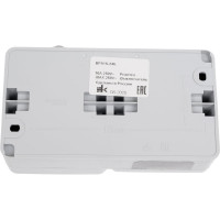 Блок Systeme Electric ОП, Этюд, IP44, серый, 1-клавишный переключатель+евророзетка с защитными шторками SchE BPA16-246C