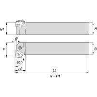Державка токарная PWLNR3232P08 NORGAU 020040112