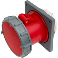 Встраиваемая розетка IEK MAGNUM ССИ-434 63А-6ч/380-415В 3P+PE IP67 PSN72-063-4-2-67