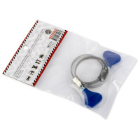 Набор червячных хомутов с ключом Arnezi №25 25-40, 2 шт A0902039