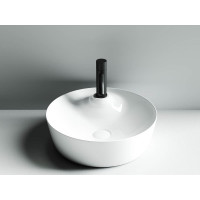 Умывальник чаша Ceramicanova Element накладная, круглая 435х435х135 мм CN6014