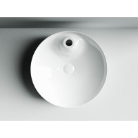 Умывальник чаша Ceramicanova Element накладная, круглая 435х435х135 мм CN6014