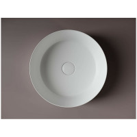 Умывальник чаша Ceramicanova Element накладная круглая, 390х390х120 мм CN6022