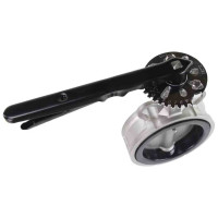 Затвор дисковый поворотный DN.ru 316L-316L-NBR Ду125 Ру16 с рукояткой D050-01451