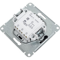 3-клавишный механизм выключателя Systeme Electric скрытой проводки Glossa 10А IP20 3 10AX графит GSL001331