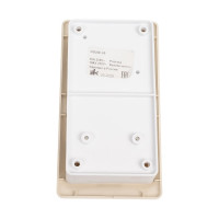 Комбинированный блок розетка + 1-клавишный выключатель Systeme Electric GLOSSA бежевый GSL000260