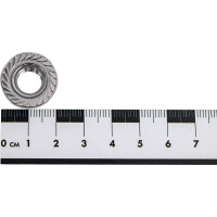 Гайка с фланцем КРЕП-КОМП нержавейка, DIN 6923, А2, М10 20 шт. гфн10мф