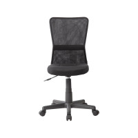 Кресло оператора Helmi HL-M06 Compact, ткань, спинка сетка черная/сиденье TW черная 306210