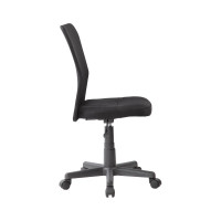 Кресло оператора Helmi HL-M06 Compact, ткань, спинка сетка черная/сиденье TW черная 306210