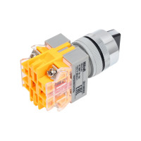 Переключатель Dekraft ПЕ22-ACR-2-BLK 25139DEK