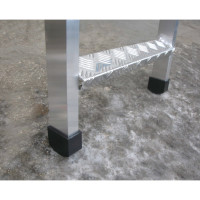 Приставная стеллажная лестница MEGAL - ЛПС - 3,0 341030