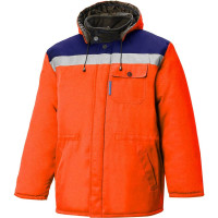 Утепленный костюм СОЮЗСПЕЦОДЕЖДА КОММУНАЛЬЩИК НЬЮ оранжевый/темно-синий, р. 56-58, рост 182-188 2000000124483