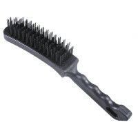 Зачистная металлическая щетка Arnezi 6-рядная, с пластмассовой ручкой R8040326