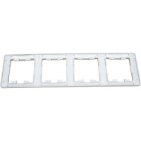 4-ая рамка Systeme Electric Glossa Платина, вертикальная SE GSL001208