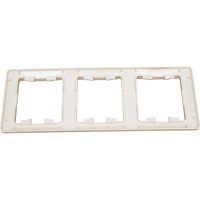 3-ая рамка Systeme Electric Glossa Титан, вертикальная SE GSL000407