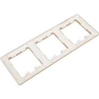 3-ая рамка Systeme Electric Glossa Титан, вертикальная SE GSL000407