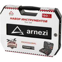 Набор инструментов ARNEZI 150 пр. 1/4"DR, 1/2"DR, 3/8"DR R0900150