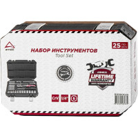 Набор инструментов Arnezi 1/4DR 25 предметов R0900025