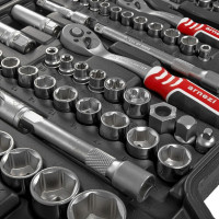 Набор инструментов Arnezi 1/4"DR, 1/2"DR, 3/8" 127 предметов DR R0900127
