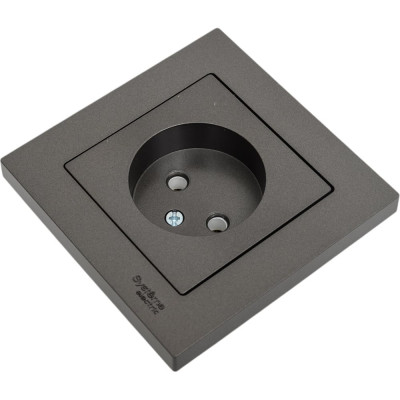 Розетка Systeme Electric AtlasDesign Мокко б/з, 16А, в сборе SE ATN000640