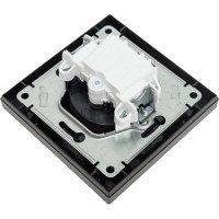 Розетка Systeme Electric AtlasDesign Мокко б/з, 16А, в сборе SE ATN000640