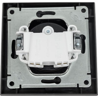 Розетка Systeme Electric AtlasDesign Мокко б/з, 16А, в сборе SE ATN000640