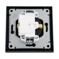 Розетка Systeme Electric AtlasDesign Изумруд с/з со шторками, 16А, в сборе SE ATN000844