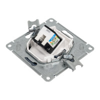 Телефонная розетка Systeme Electric AtlasDesign Грифель RJ11, механизм SE ATN000781