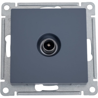 Розетка TV Systeme Electric AtlasDesign Грифель проходная 4DB, механизм SE ATN000792