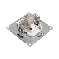 Компьютерная розетка Systeme Electric AtlasDesign Мокко RJ45, кат. 6A, механизм SE ATN000686