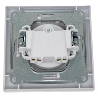 Розетка Systeme Electric AtlasDesign Жемчуг б/з, 16А, в сборе SE ATN000440