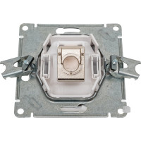 Компьютерная розетка Systeme Electric AtlasDesign Жемчуг RJ45, кат. 6A, механизм SE ATN000486