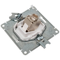 Компьютерная розетка Systeme Electric AtlasDesign Жемчуг RJ45, кат. 6A, механизм SE ATN000486