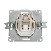 Компьютерная розетка Systeme Electric AtlasDesign Бежевый RJ45, кат. 6A, механизм SE ATN000286