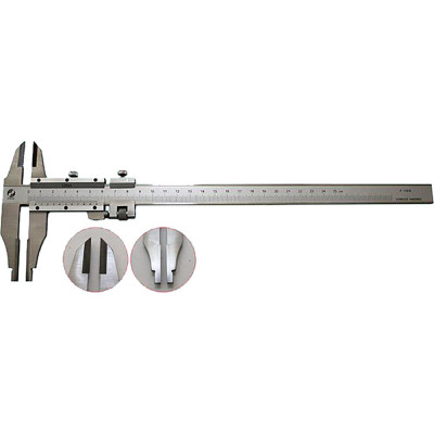 Штангенциркуль CNIC 0 - 250 ШЦТ-II 0,02 с твердосплавными губками Шан 149-130S нерж. сталь 64195
