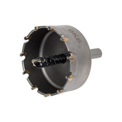 Коронка по металлу 60 мм с пластинами ВК8 WOLFSTAR cw00045