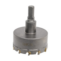 Коронка по металлу 60 мм с пластинами ВК8 WOLFSTAR cw00045