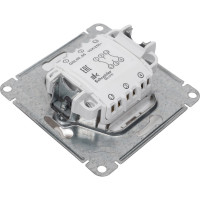 Переключатель Systeme Electric Glossa Молочный 2-клавишный, сх.6, 10AX SE GSL000965