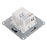 Розетка Systeme Electric Glossa Графит USB 5В (2100мА), 2х5В (1050мА) SE GSL001333