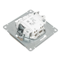 Перекрестный переключатель Systeme Electric Glossa Платина, сх.7, 10AX SE GSL001271